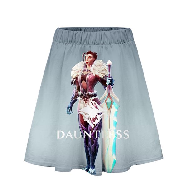 

dauntless 3d new clothes casual skirt print women summer comfatable skirt 2019 cool ladies skirts plus size, White;black