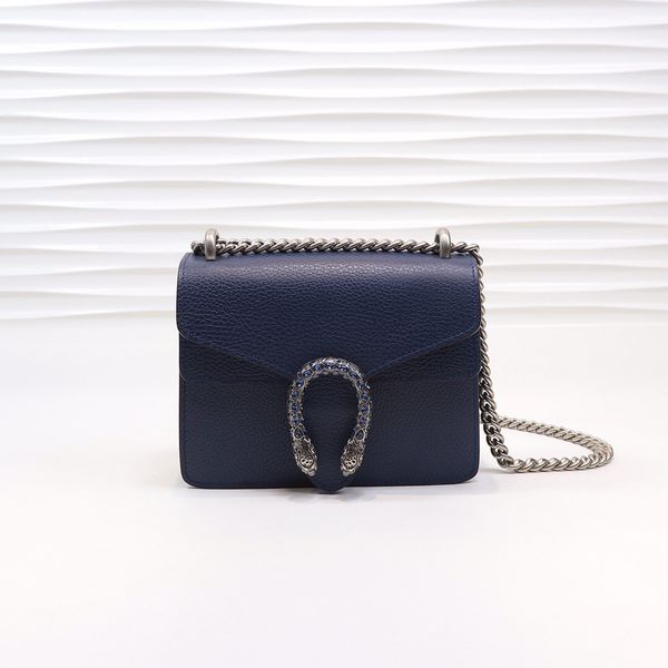 

classic fashion retro single shoulder diagonal trend chain bag advanced sense diagonal span bag 25*14*8cm q029-2 leads the fashion front