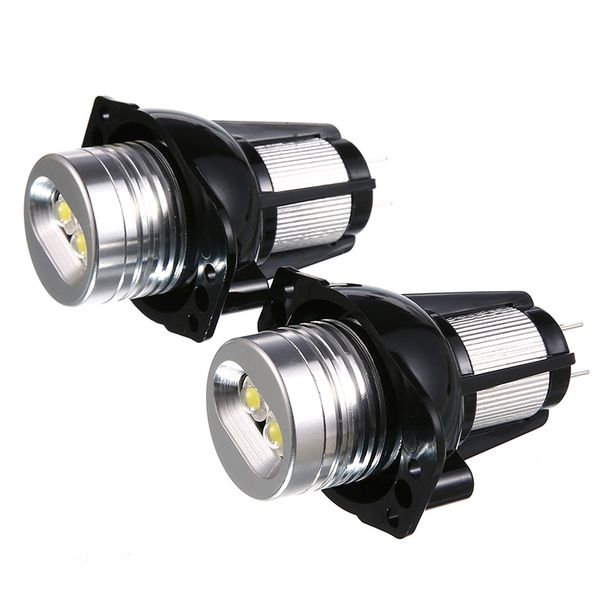 2x led angel eye halo кольцо габаритная лампа 20 вт для e90 e91