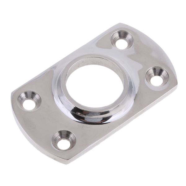 

boat hand rail fittings - 90 degree 1'' rectangular base - 316 stainless steel