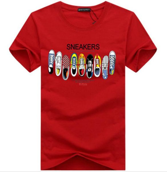 

оптовая дизайнерские футболки мужские футболки лучшие качества новая мода tide обувь печатные мужчины tshirt tee рубашки топы мужчины tshirt, White;black