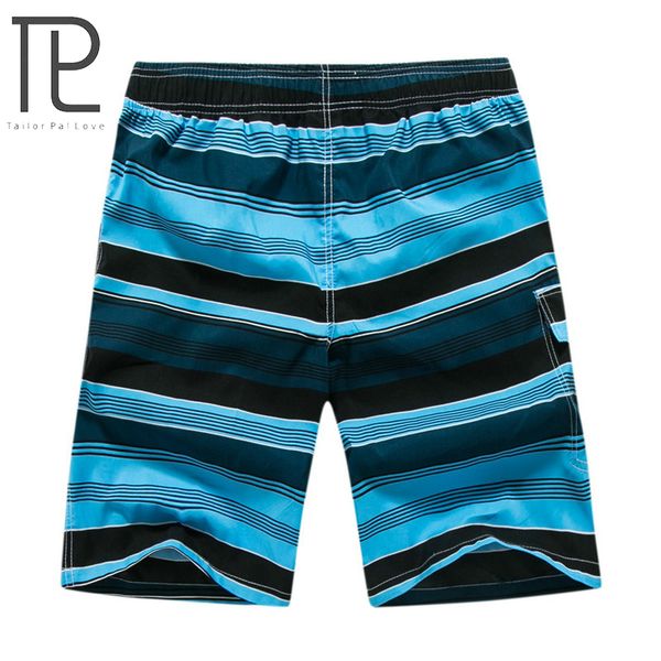 

summer men's swimming trunks aqua sport shorts striped surf short pants boardshorts adjustable waist for workout golf gym run