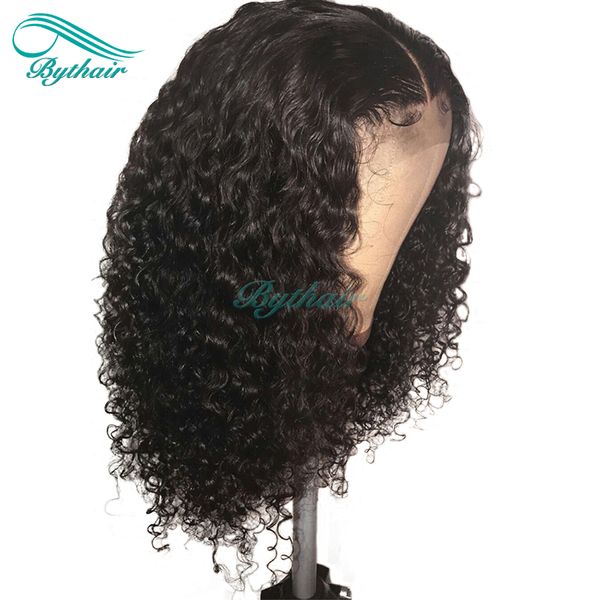 Cabelo Humano Peruca Completa Peruca Profunda Prefeitura Prefeitura Curiosamente Arrancada Lace Front Wig Peruca Curiosamente Branqueado Cabelo Virgem Brasileiro 130% 150% Densidade Portuguesa