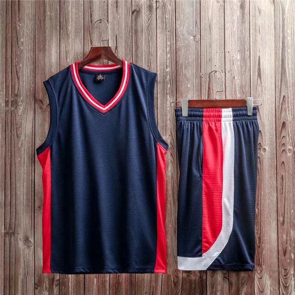 

basketball jersey sets for men good quality new style 116, Black;red