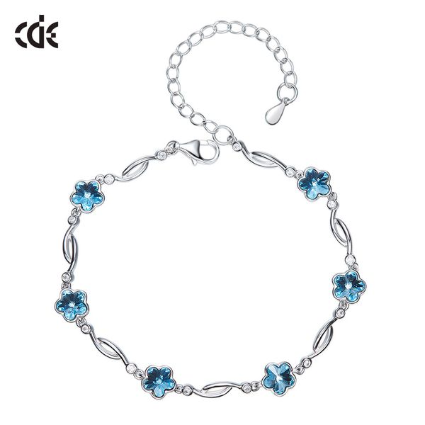 

wedding party silver s925 beaded pearl gift woman lady diamond jewelry bracelet for bride acting initiation graduation cde-336, Golden;silver