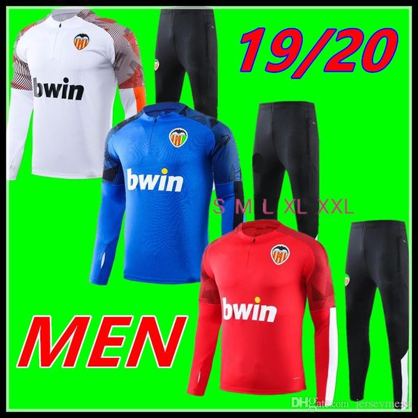 

19-20 mens футбол tracksuit 2019 2020 взрослый футбол спортивный костюм для бега трусцой chándal де futbol survêtement де футбол спортивный, Black