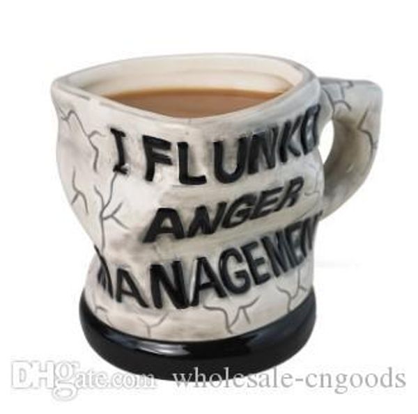 

distortion of mark cup 3d shaped ceramic cup creative water cup