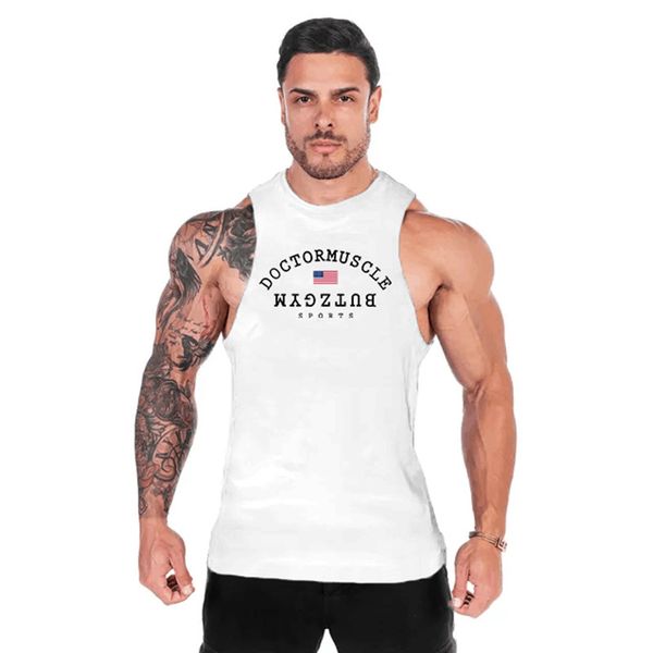 

2019 summer fitness tank men bodybuilding muscle workout vest gym athletic running sport training male undershirt singlets, Black;blue