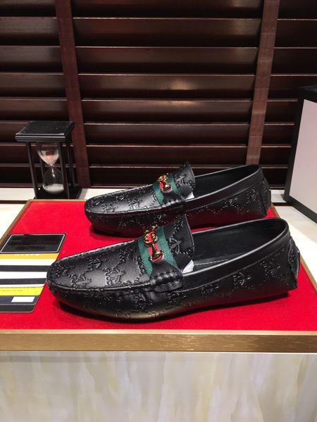 

2019r cu tom limited edition tide brand leather men 039 ca ual port hoe fa hion wild pea hoe original packaging hoe box ize
