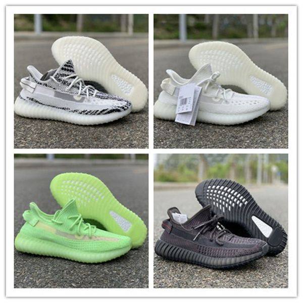 

Новые черные кроссовки Zebra V2 Dark Angle DA V2 Статический отражающий светящийся в темнот