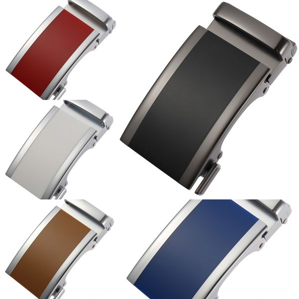 

with 3.6cm strip rubber automatic buckle men's buckle multi-color belt belt optional, Slivery;black
