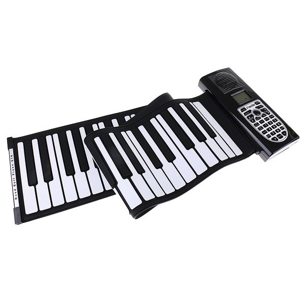

digital keyboard piano 61 keys portable flexible electronic hand roll piano