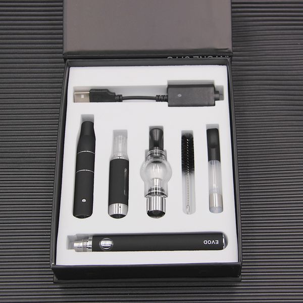 

Магия 4 в 1 электронные сигареты vape kit с восковым испарителем Ago MT3 Glass Globle распылитель EVOD батарея ручка испарителя бесплатная доставка