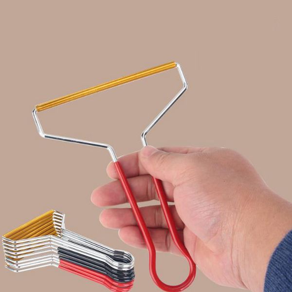 

new portable lint remover clothes fuzz fabric shaver brush metal tool for sweater woven coat sweater hairball shaver household cleaning tool