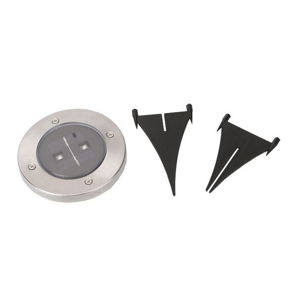 

new solar energy led stainless steel garden dengcao ping insert land lamp low column lamp ground floor snuff garden courtyard land lamp