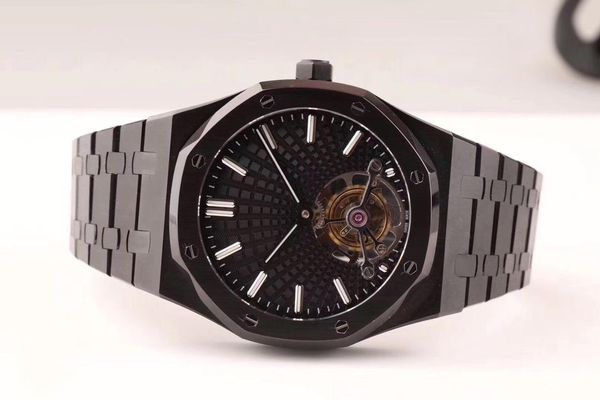 

luxury watch 26522ce.00.1225ce.01 cal.2924 automatic mechanical movement super luminous white gold stereo pointer business mens watch c91, Slivery;brown