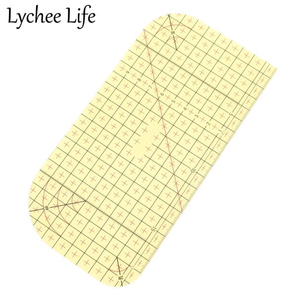

sewing and ironing ruler high temperature resistant resin irregular sewing tools home garment factory diy supplies, Black