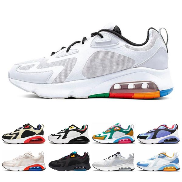 

200 shoes mystic green mens womens running shoes desert sand royal pulse bordeaux fashion mens trainers sports sneakers