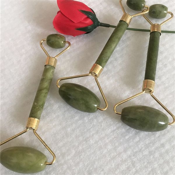 

Portable pratical jade facial ma age roller anti wrinkle healthy face body head nature beauty tool jade roller ma age tick gift