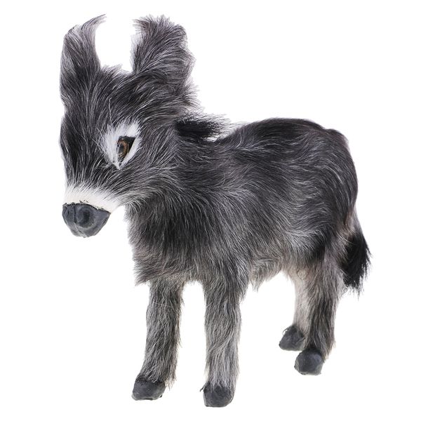 

simulation lifelike donkey model toy for home garden ornaments collection