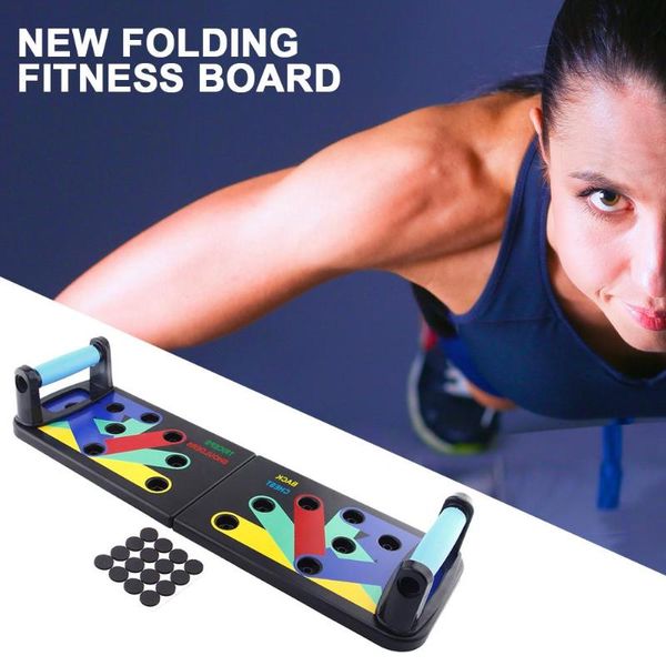 

foldable body building push up rack board fitness comprehensive exercise push-up stands for gym body training