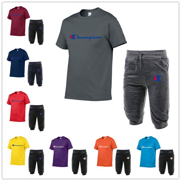 champion short set men's