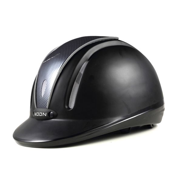 

horse riding helmet equestrian helmet black half-covered outdoor sports equipment male cycling for outdoor horse riding