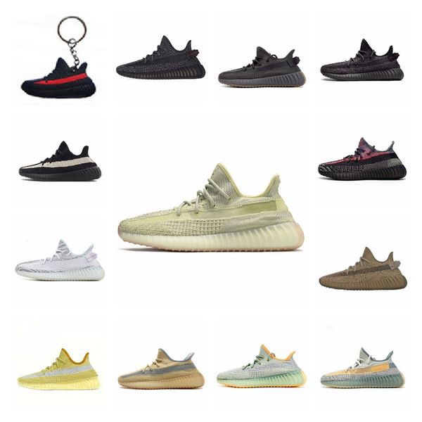 

kanye west static running shoes new israfil cinder desert sage earth tail light zebra womens mens trainers sneakers size 13 luxky j#006643