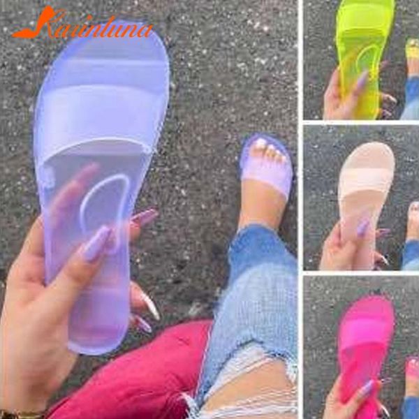 

karin 2020 new design big size 42 shallow slippers woman shoes colorful slip on comfortable ins dropship shoes lady slippers, Black