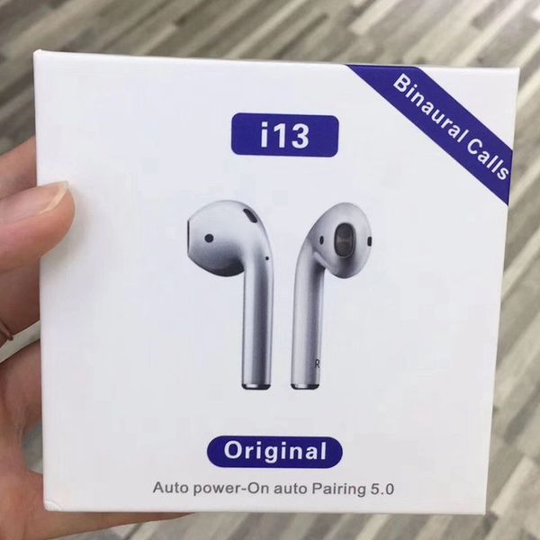 

I13 tw wirele earphone touch control bluetooth 5 0 edr 3d uper ba earphone headphone control upport iri for all mart phone