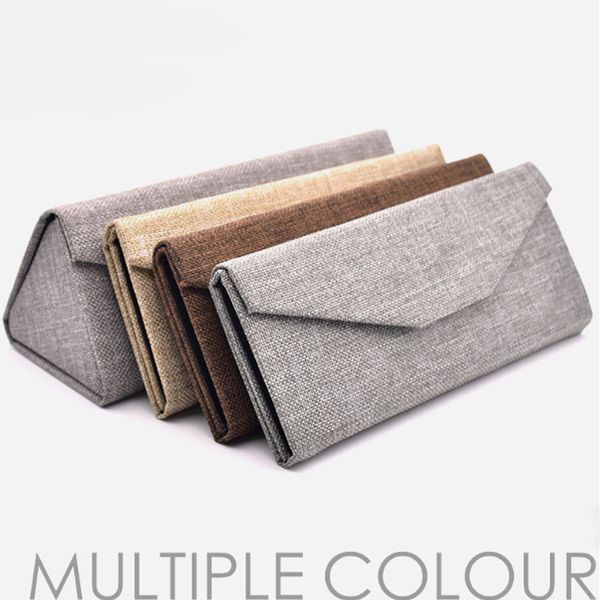 

foldable sunglasses case transparent korea cloth glasses box ecofriendly eyewear eyeglasses protector container for sun glasses