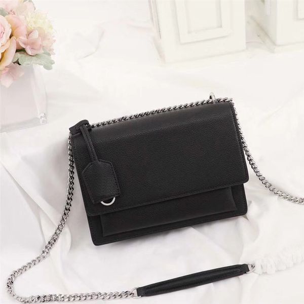 

bag chains recommend pendant shipping 2019 women classic new letter shoulder the latest multicolor +box qbusw, Red;black