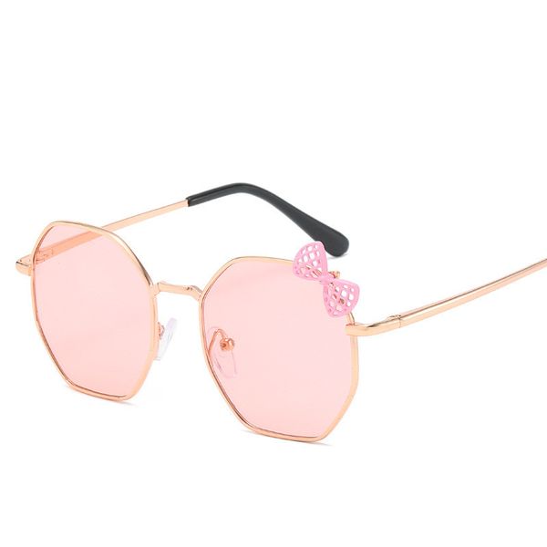 

fashion metal cartoon kids sunglasses brand vintage children sunglass square gradient boys girls sun glasses uv400, White;black