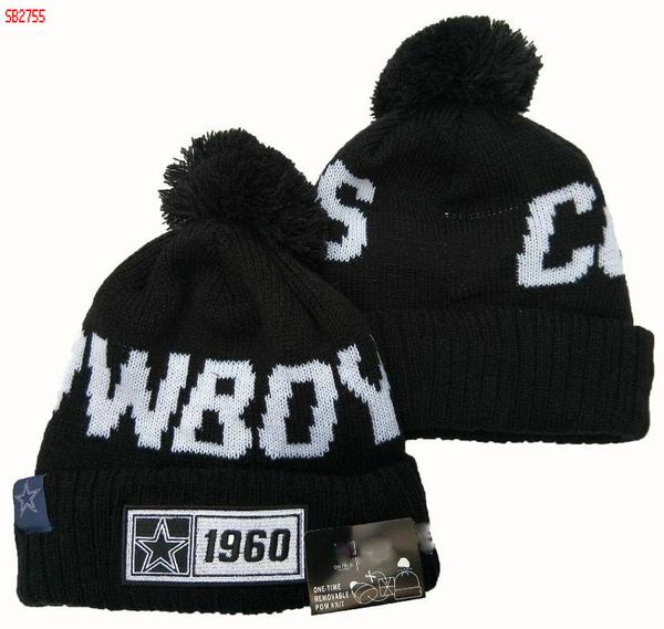 black cowboys beanie