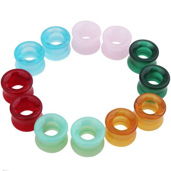 

man womans ear gauges fashion body jewelry stretcher ear plug new, Silver