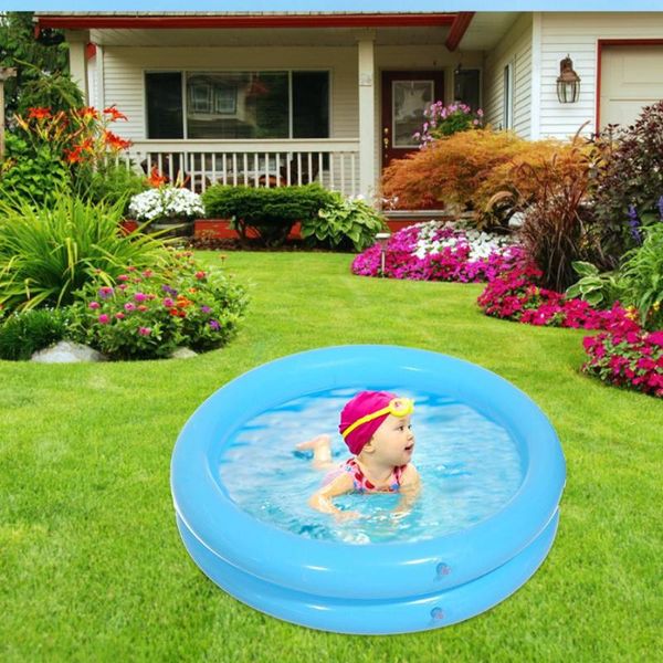 

baby inflatable swimming pool animal printed tub summer children play water toy ocean ball pool 65 * 65cm