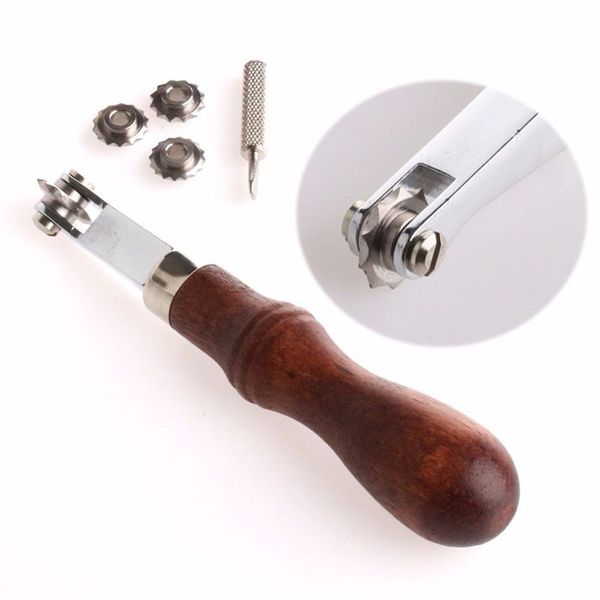 

1 pc leather craft tool leather craft spacer set system embossing work tools for synthetic, Black