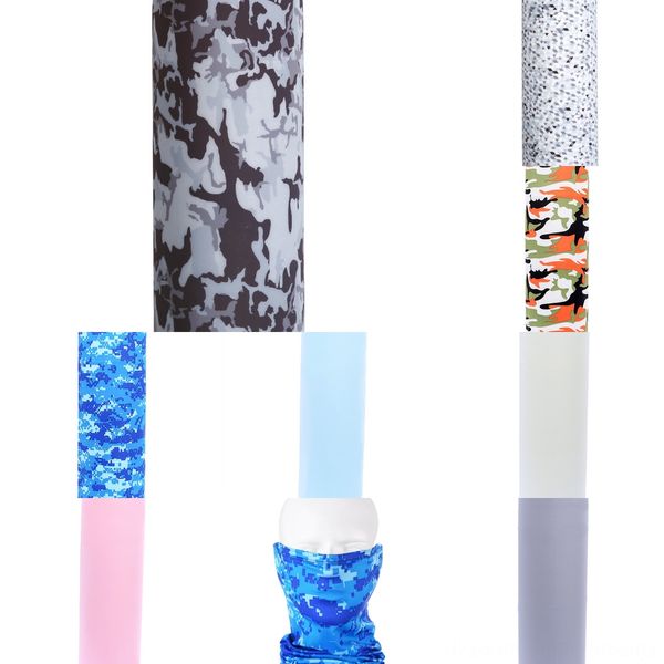 

kswpk silk riding face mask scarf scarf neck cycling sport anti-uv bandana triangle face cover for fishing running hiking hairband, Black