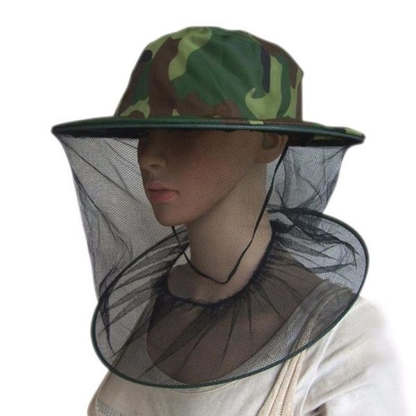

mosquito head net hat wide brim anti insect bee protective mesh cover face mask bucket hats for beekeeping beekeeper, Black;white