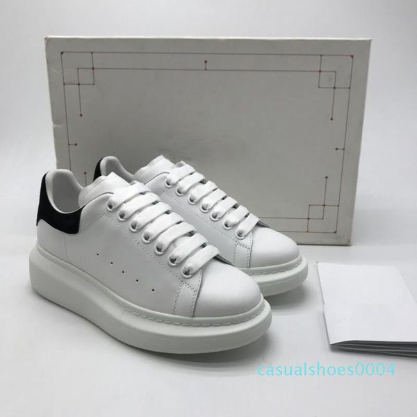 

20ss luxury platform designer shoe reflective triple black velvet white oversized men casual sneaker party full dress calfskin leather c04