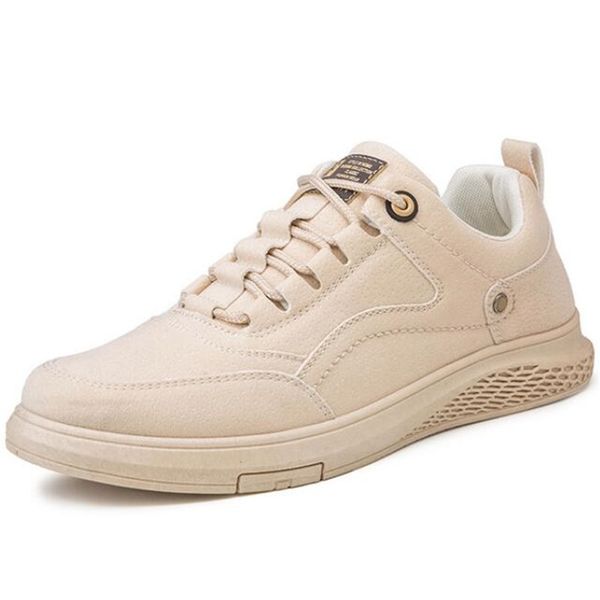 

new spring low-leather boots men's british outdoor mens shoes fashion trend casual shoes loafers formal dresses sneakers men, Black