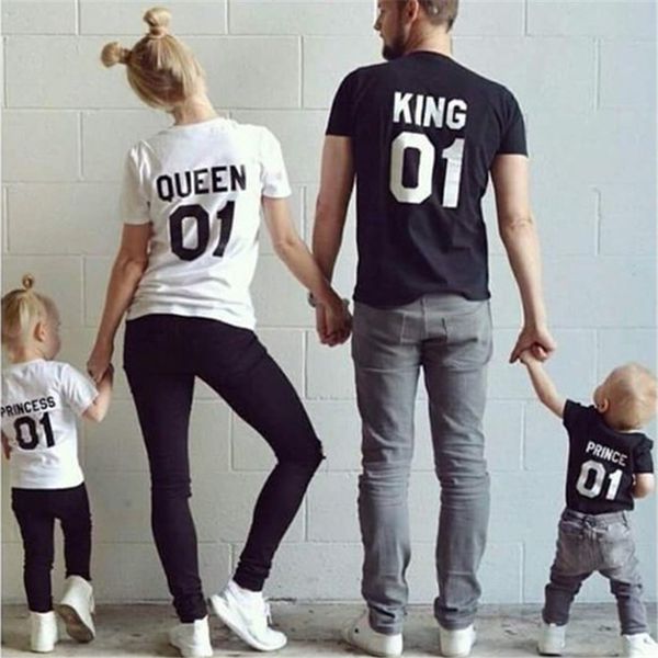 

septhydrogen марка король и королева пара с коротким рукавом блуза письмо печати пара tops хип-хоп пара футболки lover повседневная одежда, White;black