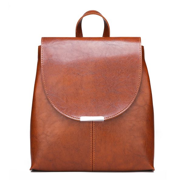 

2020 new college style solid color bucket large capacity outdoor portable shoulder three-purpose women bag