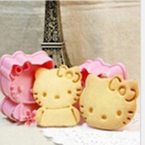 

cartoon 3d stereo cookie mold biscuit cake diy baked rice and vegetable roll die cake mould baking tools 2pcs/set