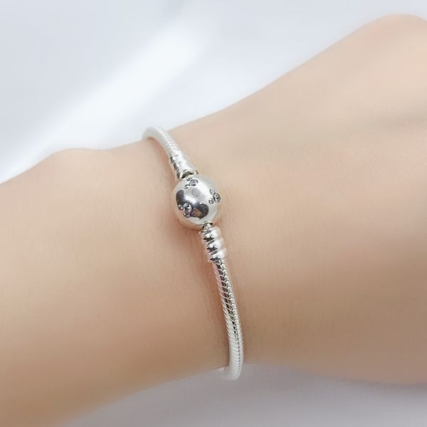 

2020 новые браслеты дружбы s925 серебро оригинальный 925 пандора открытый браслет шарм браслеты для женщин делая браслет подарки, Golden;silver