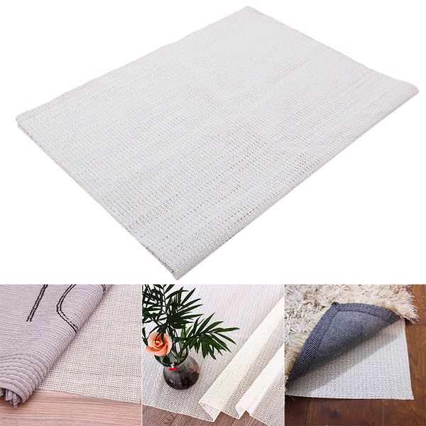

multifunction mat carpet underlay non-slip mat pvc table mats home sofa mats grid solid color dc112