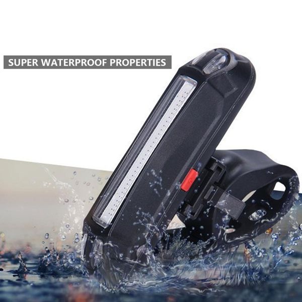 

100 lumens usb rechargeable bicycle rear light cycling led taillight waterproof mtb road bike tail light back lamp for bicycle