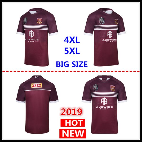 

Big ize 4xl 5xl 2019 2020 men maroon home jer ey queen land maroon men tate of origin jer ey qld rugby jer ey hirt 5xl