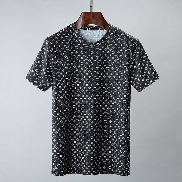 

роскошная мужская футболка мода высокое качество дизайнерская футболка модный бренд мужчины женщины уличный стиль повседневная с коротким ру, White;black