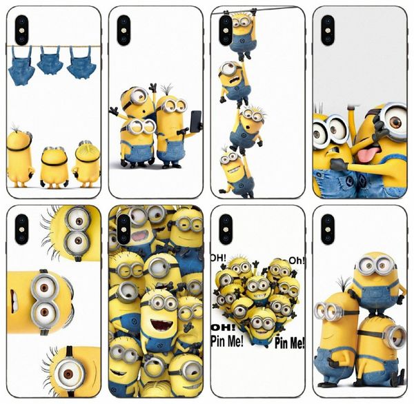 

tongtrade] окрашенные гру minions army case для apple iphone 11 pro max x xs 8s 7s 6s 5 galaxy j3 huawei p8 lite 2017 редми 5 plus vogue ca